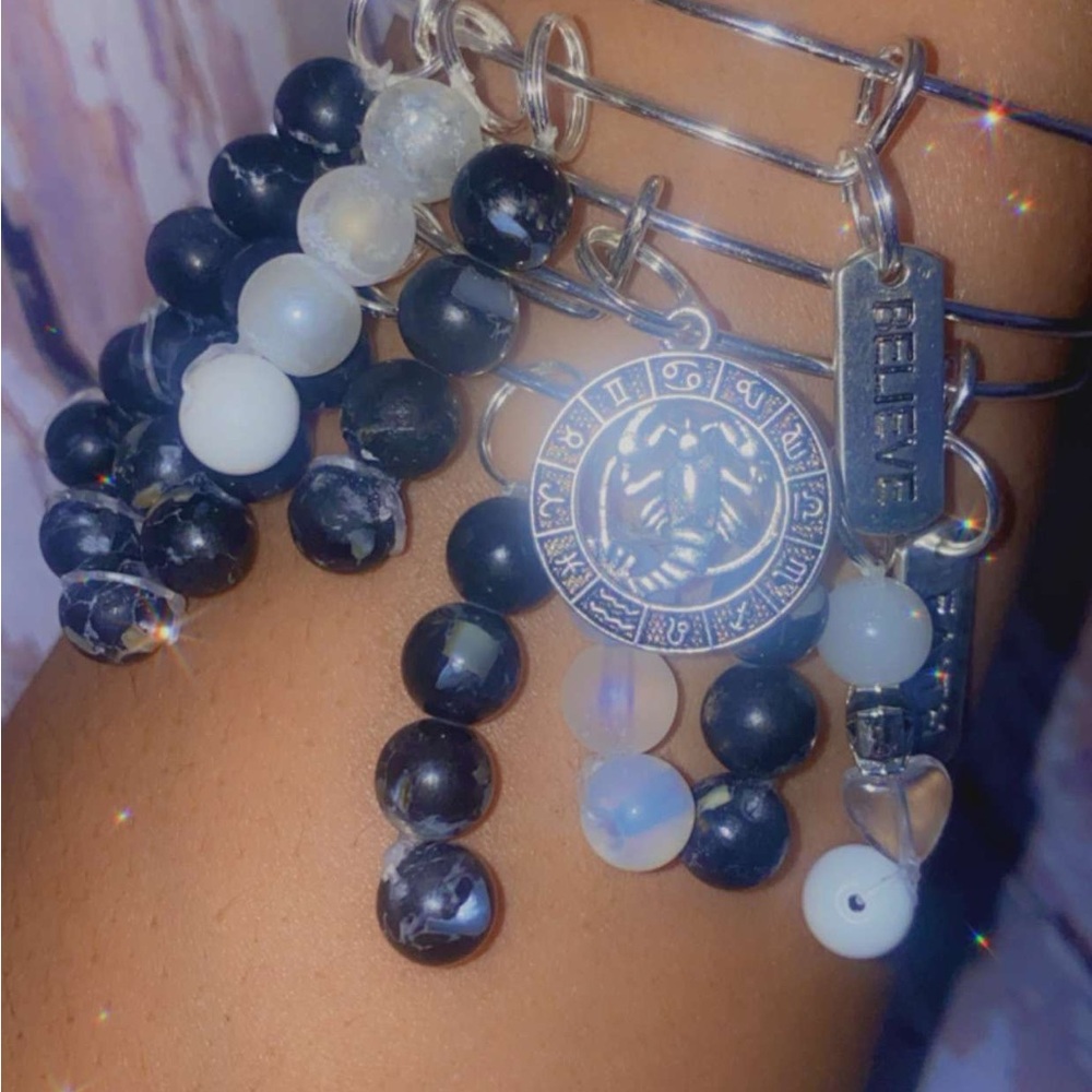 Cancer Astro vibes adjustable bangles